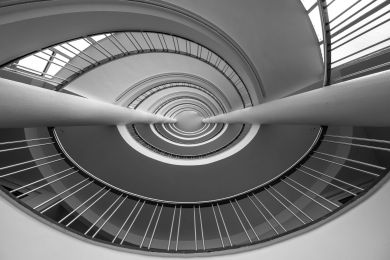 05 Treppenhaus in einem Frankfurter Bürohaus